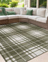 Patio Plaid Collection Area Rug -  Terrace