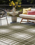 Patio Plaid Collection Area Rug -  Terrace