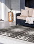 Patio Plaid Collection Area Rug -  Terrace