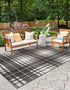 Patio Plaid Collection Area Rug -  Terrace