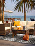 Patio Plaid Collection Area Rug -  Terrace