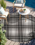 Patio Plaid Collection Area Rug -  Terrace