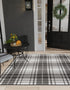 Patio Plaid Collection Area Rug -  Terrace