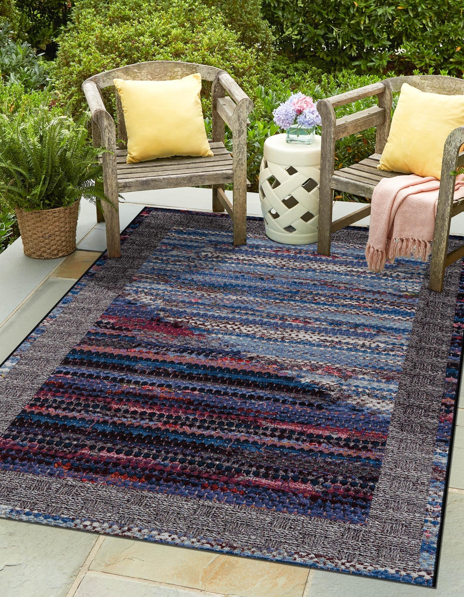 Urban Terrace Collection Area Rug -  Oasis