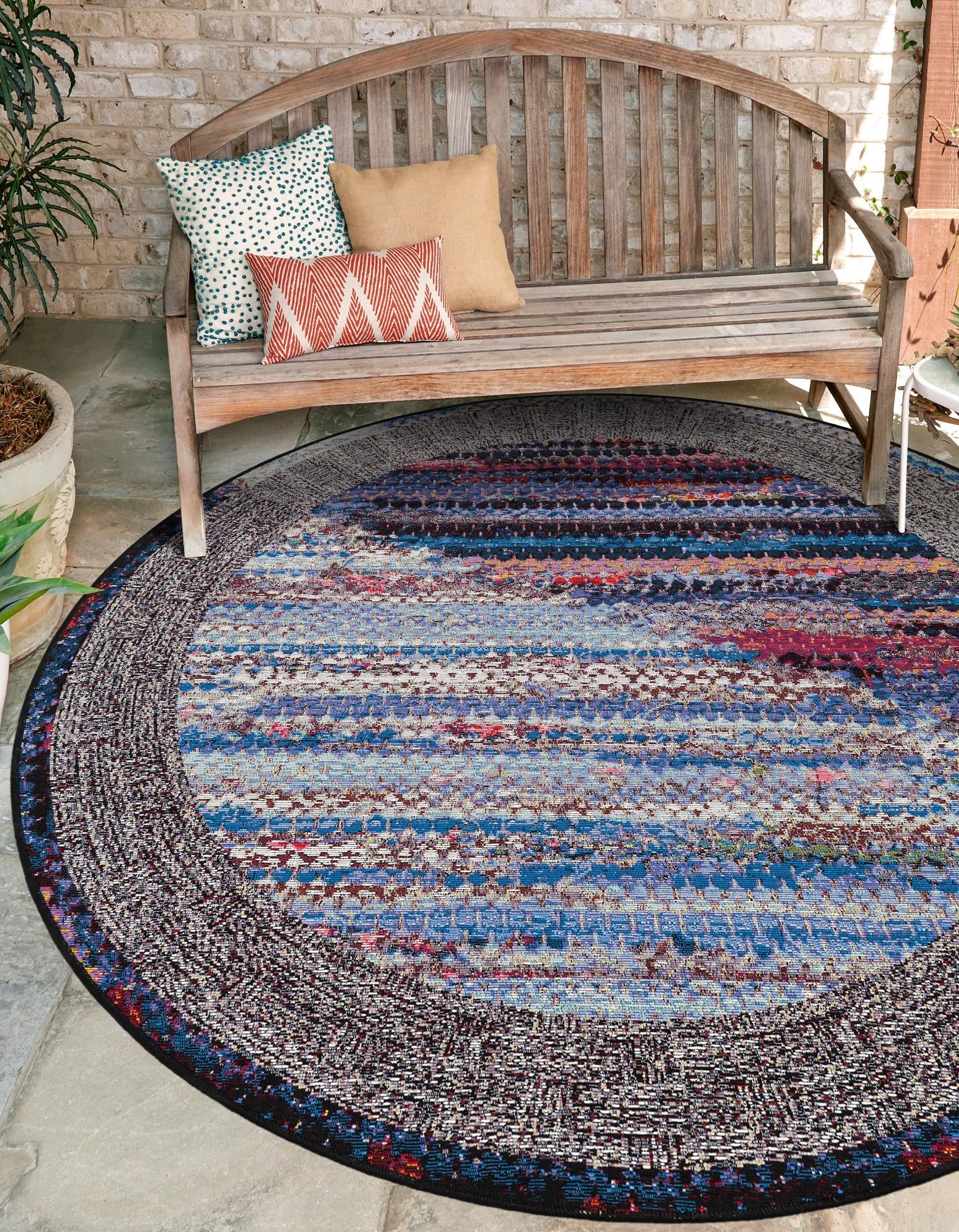 Urban Terrace Collection Area Rug -  Oasis