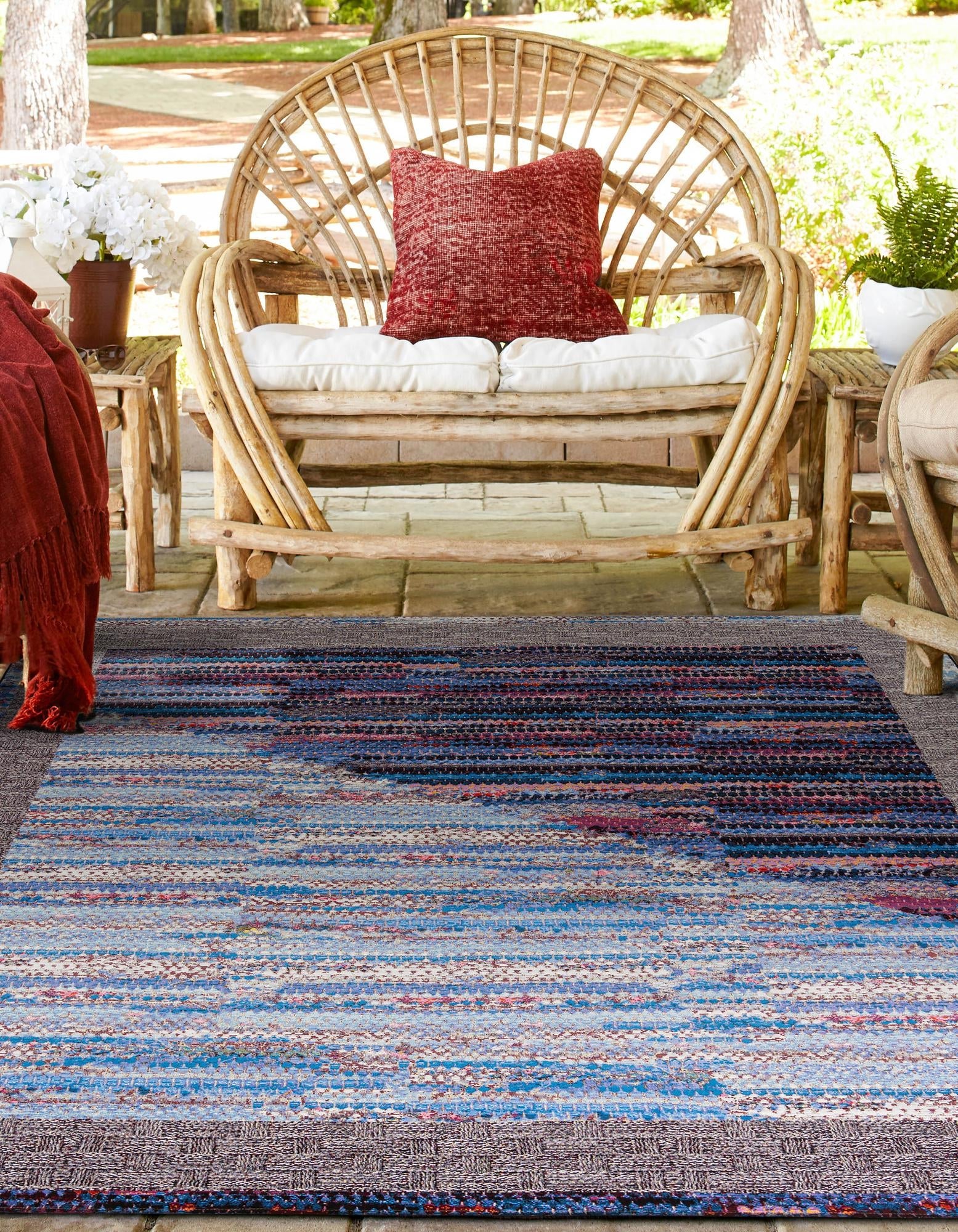 Urban Terrace Collection Area Rug -  Oasis