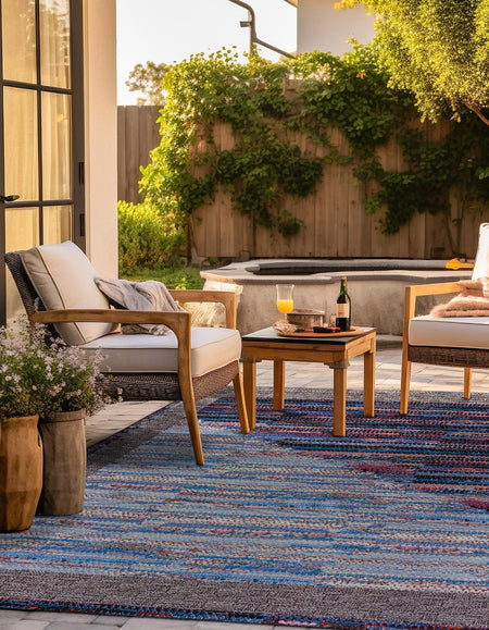 Urban Terrace Collection Area Rug -  Oasis