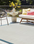 Terrace Fringe Collection Area Rug - Oceanside