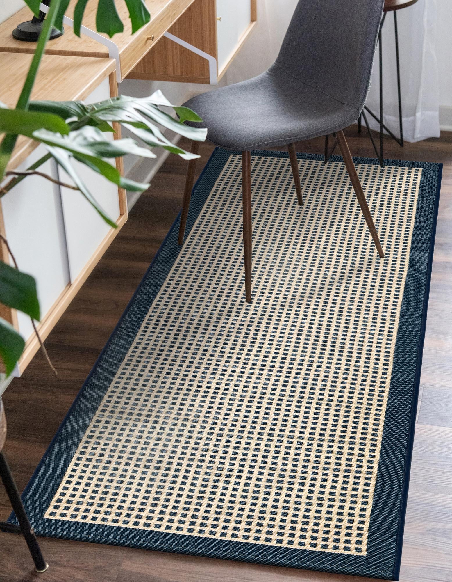 Terrace Fringe Collection Area Rug - Oceanside