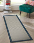 Terrace Fringe Collection Area Rug - Oceanside