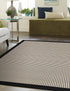 Terrace Fringe Collection Area Rug - Oceanside