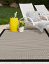 Terrace Fringe Collection Area Rug - Oceanside