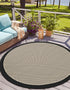 Terrace Fringe Collection Area Rug - Oceanside