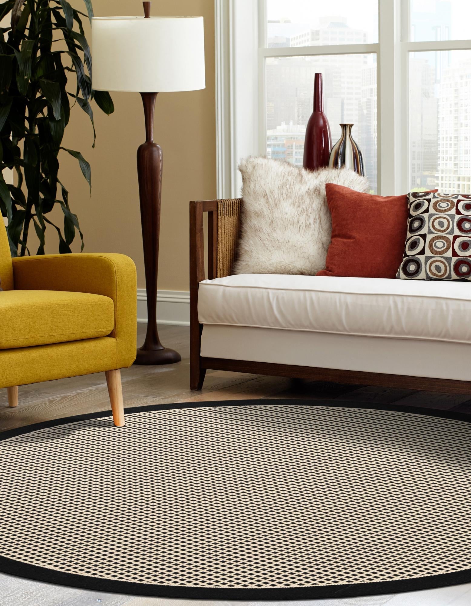 Terrace Fringe Collection Area Rug - Oceanside