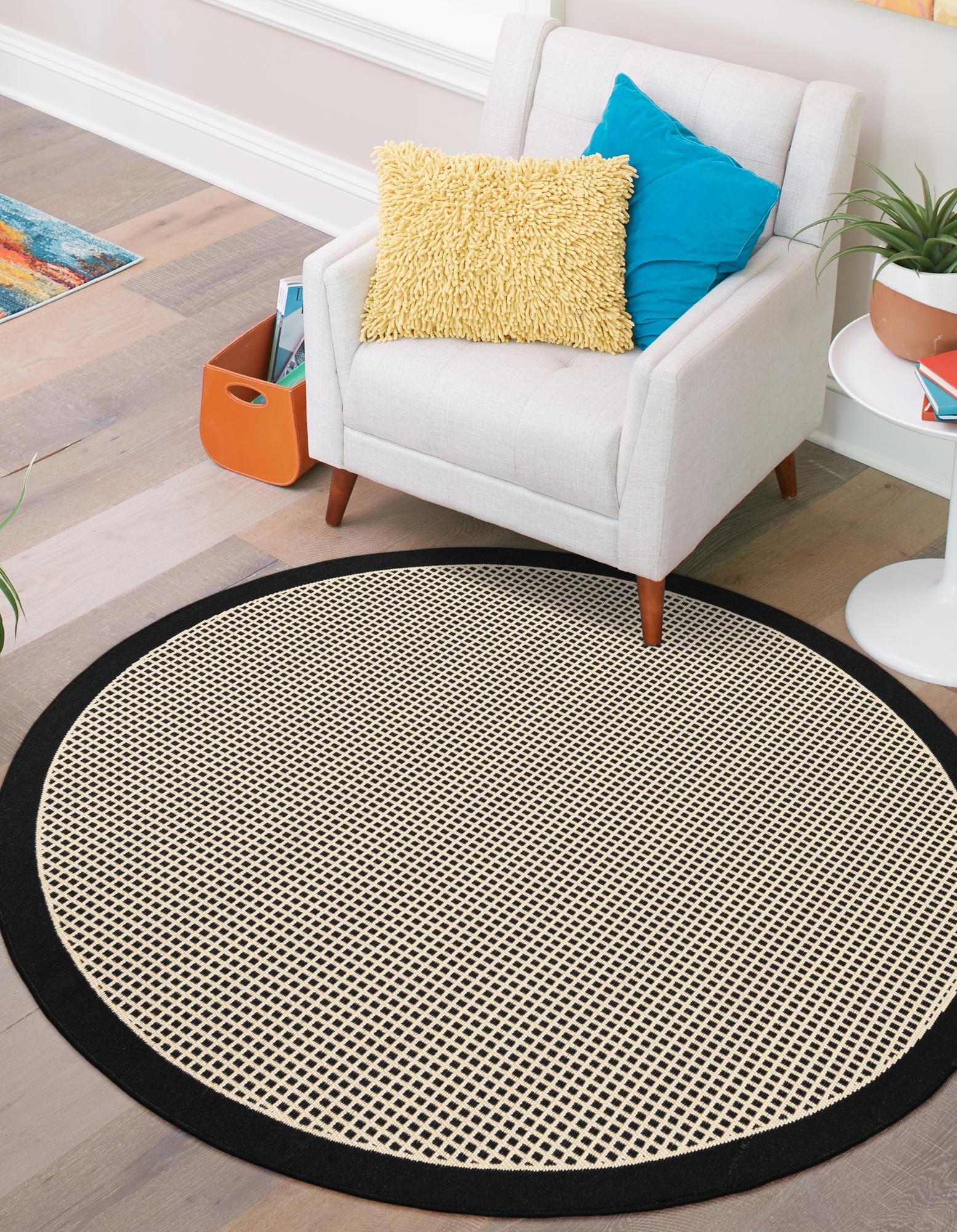 Terrace Fringe Collection Area Rug - Oceanside