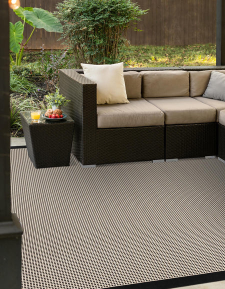 Terrace Fringe Collection Area Rug - Oceanside