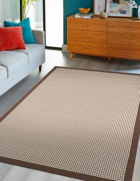 Terrace Fringe Collection Area Rug - Oceanside