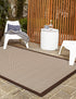 Terrace Fringe Collection Area Rug - Oceanside