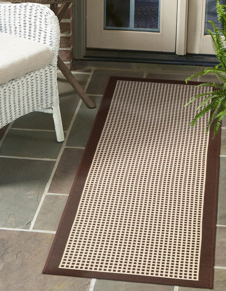 Terrace Fringe Collection Area Rug - Oceanside