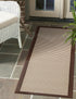 Terrace Fringe Collection Area Rug - Oceanside