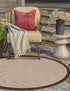 Terrace Fringe Collection Area Rug - Oceanside