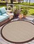 Terrace Fringe Collection Area Rug - Oceanside