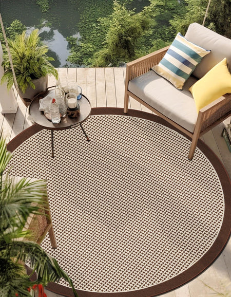 Terrace Fringe Collection Area Rug - Oceanside