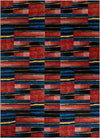 Urban Terrace Collection Area Rug -  Courtyard Rectangle Multi Main