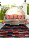 Urban Terrace Collection Area Rug -  Courtyard Rectangle Multi  lifestyle 6