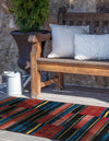 Urban Terrace Collection Area Rug -  Courtyard Runner Multi  lifestyle 43