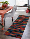 Urban Terrace Collection Area Rug -  Courtyard Runner Multi  lifestyle 46