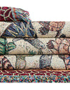 Fleece Haven Collection Area Rug -  Duluth Rectangle Multi  lifestyle 15