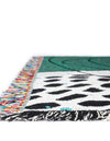 Fleece Haven Collection Area Rug -  Elmira Rectangle Green  lifestyle 8