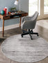 Bloomsbury Elegance Collection Area Rug -  Kensington (Gray)