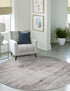 Bloomsbury Elegance Collection Area Rug -  Kensington (Gray)