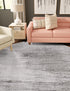 Bloomsbury Elegance Collection Area Rug -  Kensington (Gray)