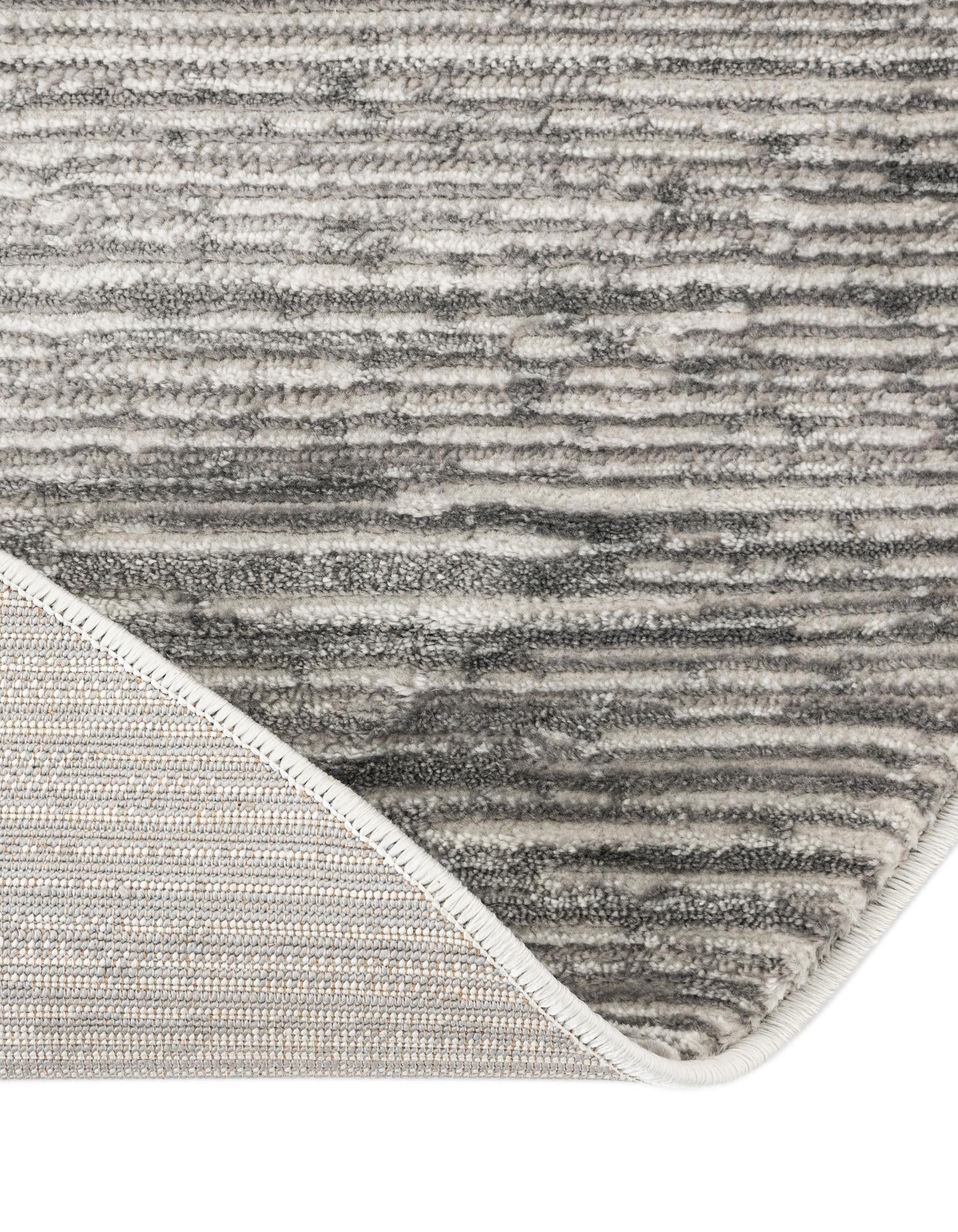 Bloomsbury Elegance Collection Area Rug -  Kensington (Gray)