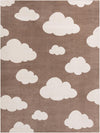 Wonder Tykes Collection Area Rug -  Dreamview Rectangle Hazelnut Beige Main