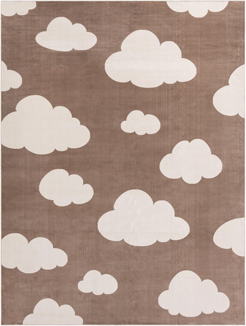 Wonder Tykes Collection Area Rug -  Dreamview Rectangle Hazelnut Beige Main