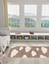 Wonder Tykes Collection Area Rug -  Dreamview Runner Hazelnut Beige  lifestyle 61