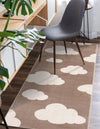 Wonder Tykes Collection Area Rug -  Dreamview Runner Hazelnut Beige  lifestyle 70