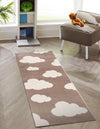 Wonder Tykes Collection Area Rug -  Dreamview Runner Hazelnut Beige  lifestyle 97