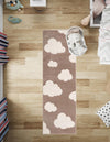 Wonder Tykes Collection Area Rug -  Dreamview Runner Hazelnut Beige  lifestyle 124