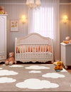 Wonder Tykes Collection Area Rug -  Dreamview Square Hazelnut Beige  lifestyle 98