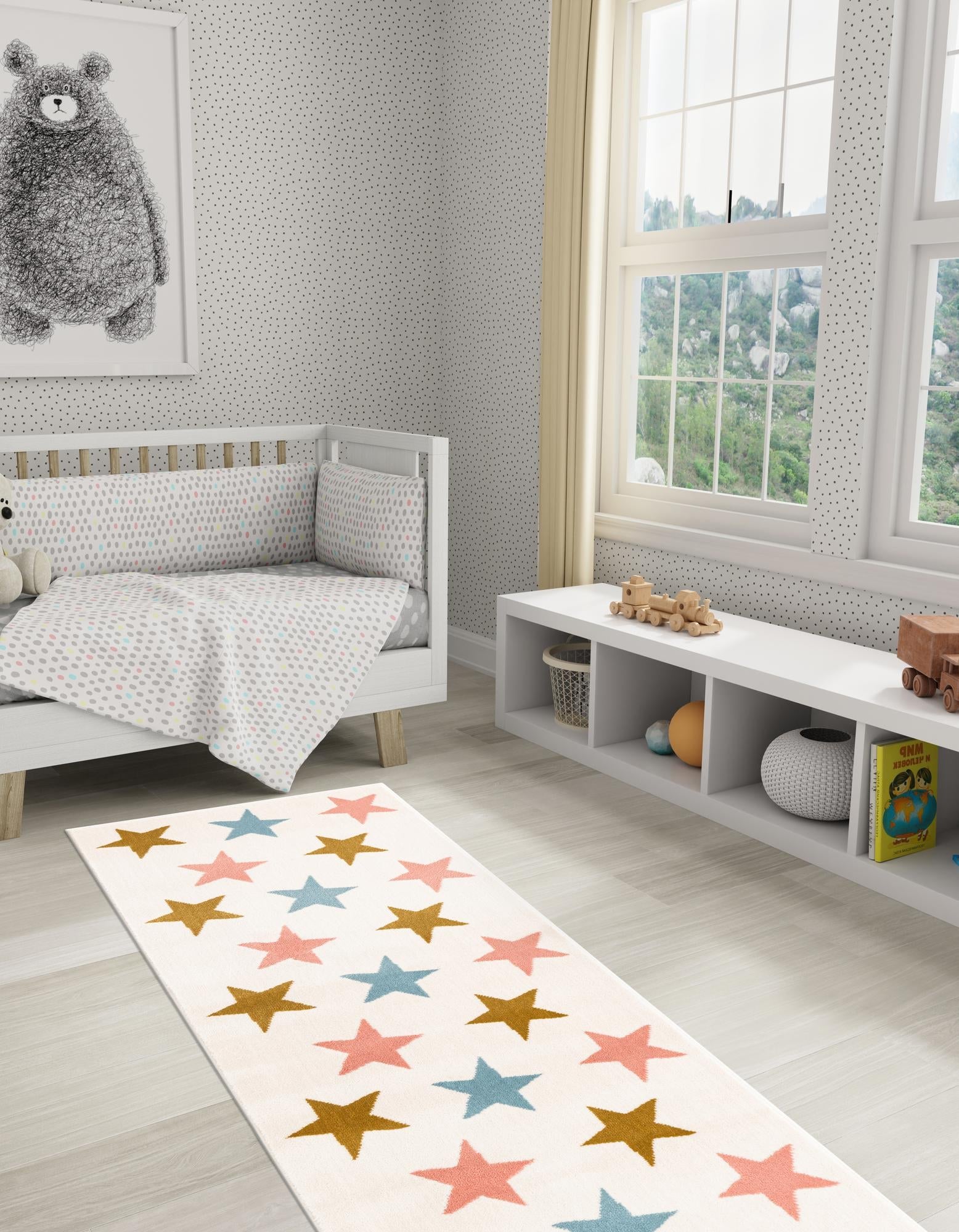 Wonder Tykes Collection Area Rug -  Fantasia