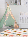 Wonder Tykes Collection Area Rug -  Fantasia Square Multi  lifestyle 27