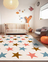 Wonder Tykes Collection Area Rug -  Fantasia Square Multi  lifestyle 42