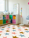 Wonder Tykes Collection Area Rug -  Fantasia Square Multi  lifestyle 45