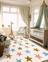 Wonder Tykes Collection Area Rug -  Fantasia Square Multi  lifestyle 51