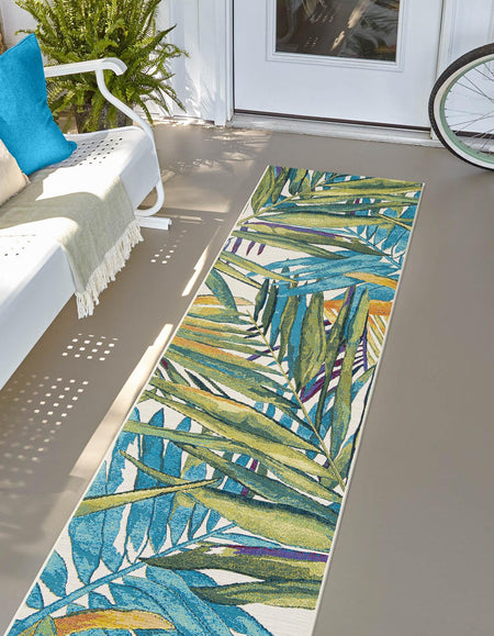 Seaside Blooms Collection Area Rug -  Arcadia